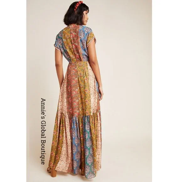 NWT, Anthropologie Sachin & Babi Angelica Maxi Dress - Picture 11 of 16